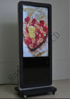 High Bright Double Sided Digital Signage , Free Standing 43" LCD Kiosk Digital Signage
