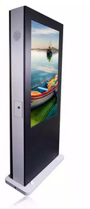 High Bright IP65 TFT Double Sided Digital Signage 65" 3840 X 2160 RGB