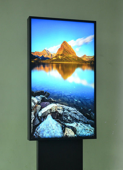 Double Sided 55" Digital Signage E-poster 2500 nits High Bright Store Window Display