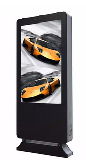 65 Inch Double Sided Digital Signage High Bright IP65 Advertising Totem
